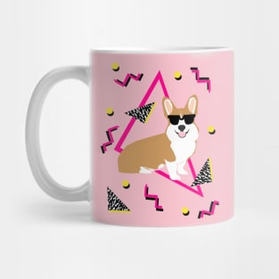 80s Corgi - rad corgi t shirt Mug